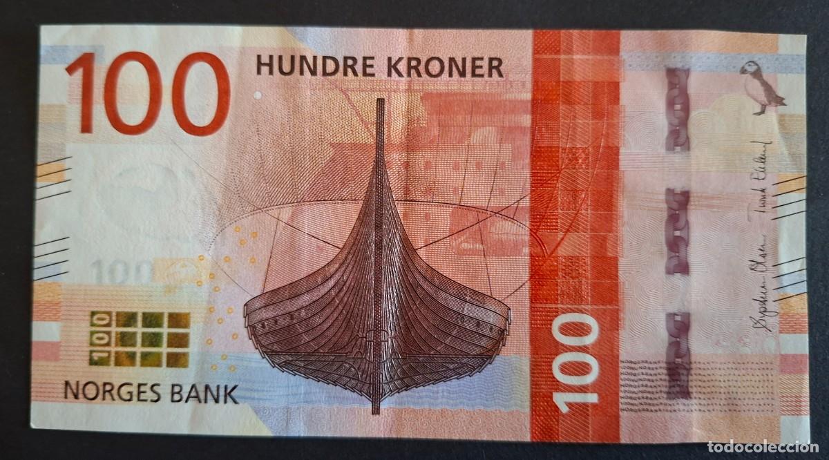 Banconote internazionali: NORUEGA 100 Kroner 2016 P- 54a