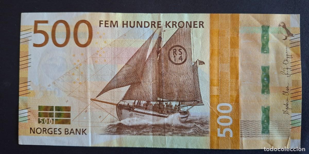 Banconote internazionali: NORUEGA 500 Kroner 2018 P- 56a