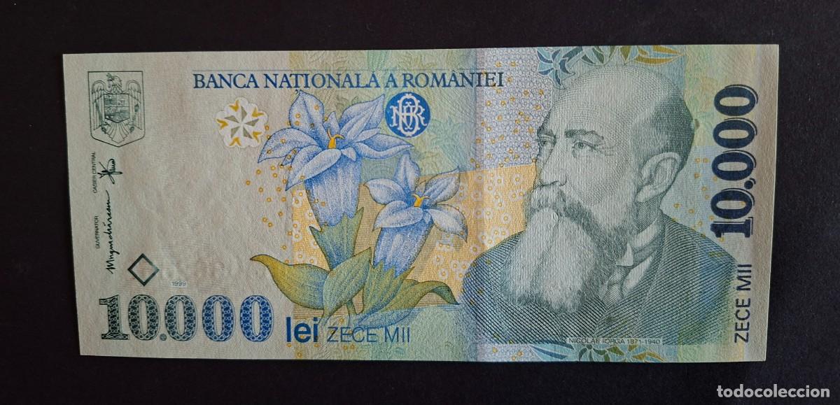 Billets internationaux: RUMAN&Iacute;A 10.000 Lei 1999 P- 108a SC