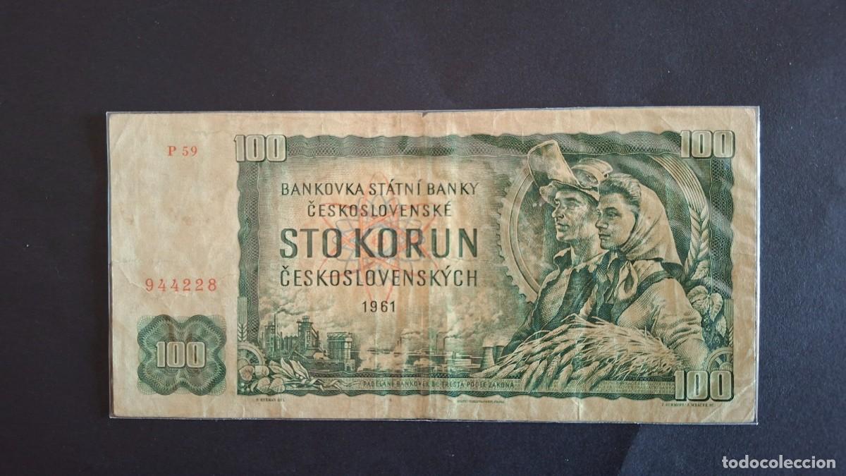 International Banknotes: CHECOSLOVAQUIA 100 Koruny 1961 P- 91e