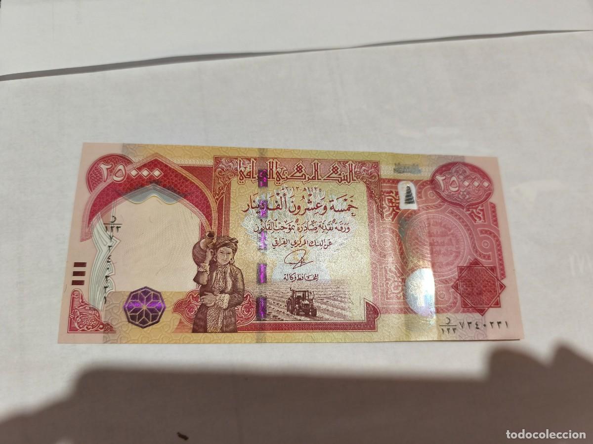 Billetes extranjeros: Irak 25000 Dinares 2013 UNC. - Foto 1