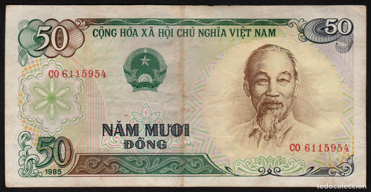 Billetes extranjeros: VIETNAM. 50 dong 1985. Pick 96.