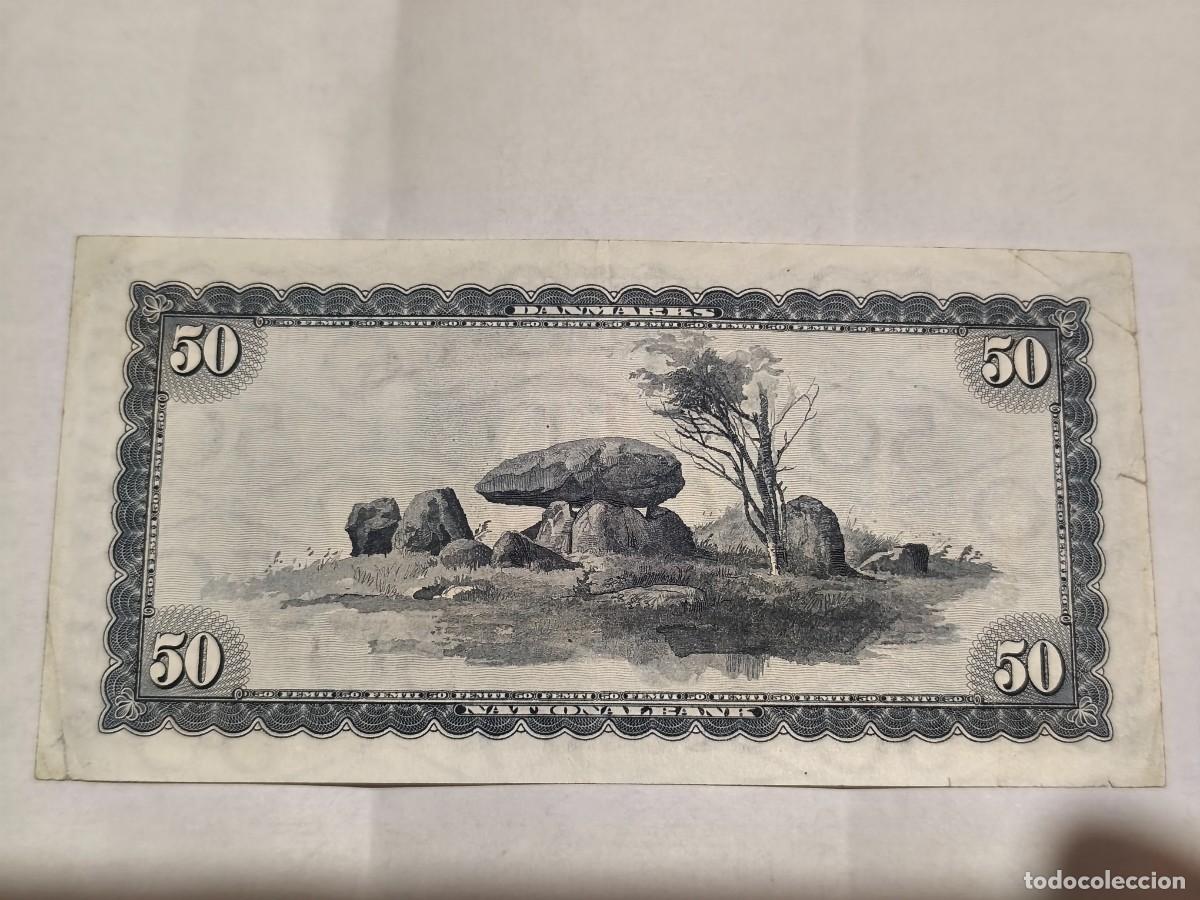 Billetes extranjeros: Dinamarca 50Coronas 1963 VF. - Foto 2