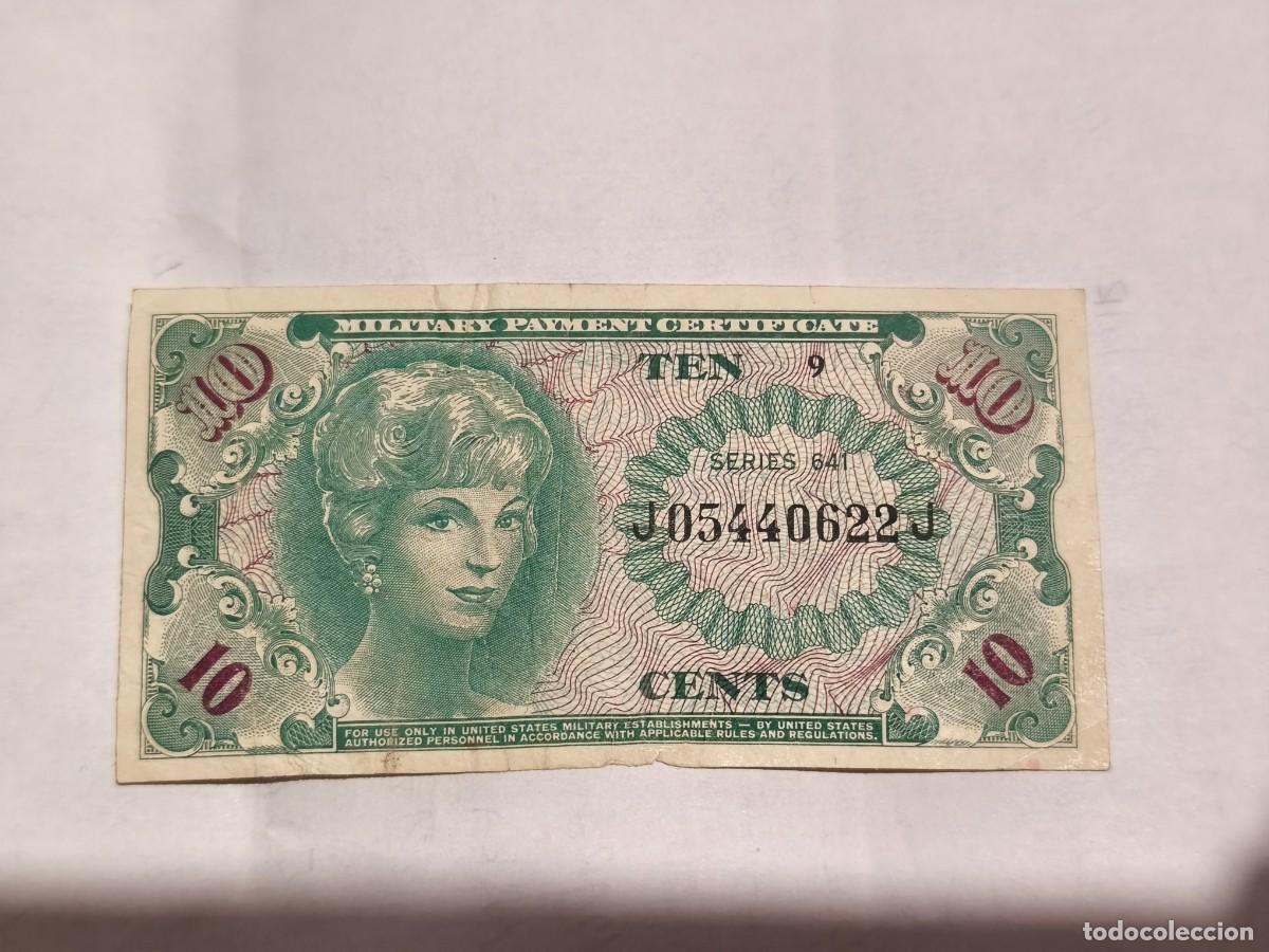 Billetes extranjeros: MPC USA 5 dolares VF. - Foto 1
