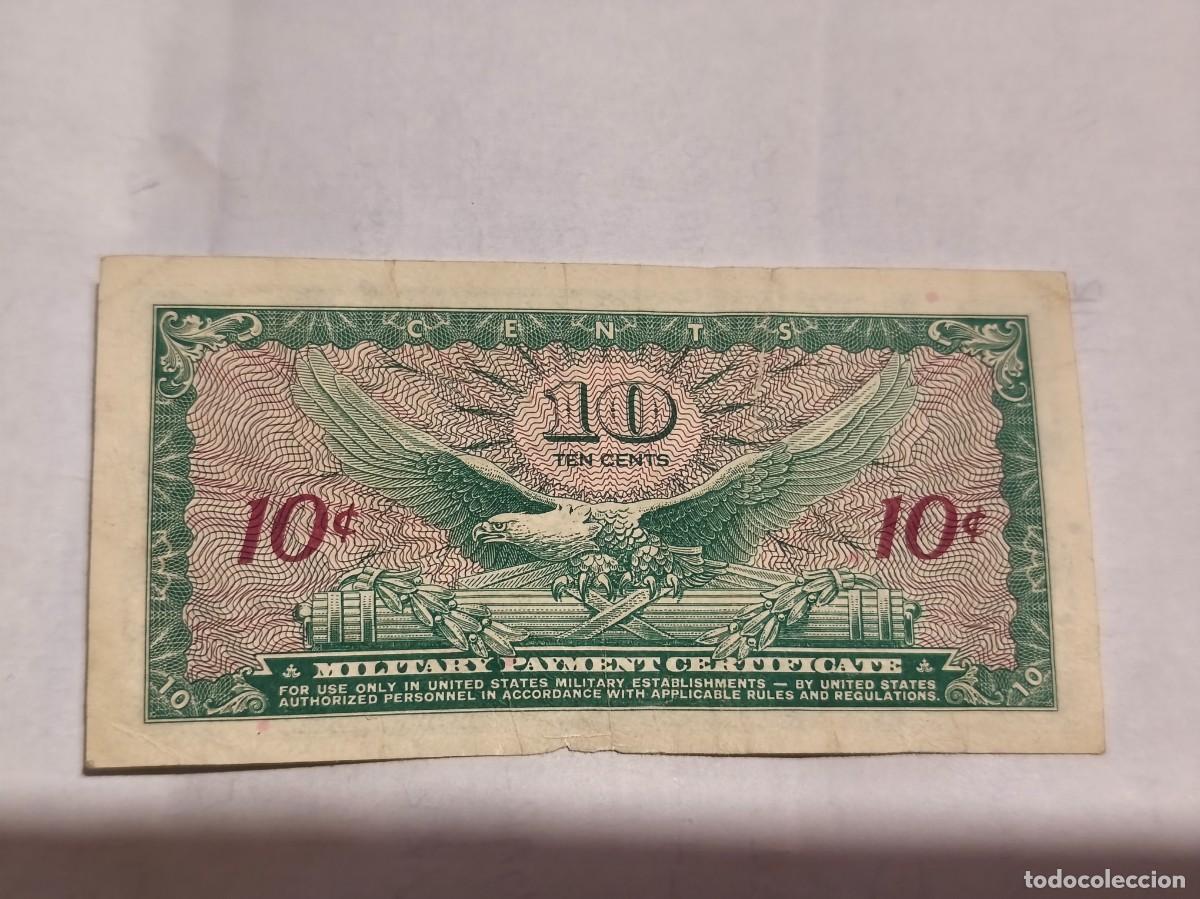 Billetes extranjeros: MPC USA 5 dolares VF. - Foto 2