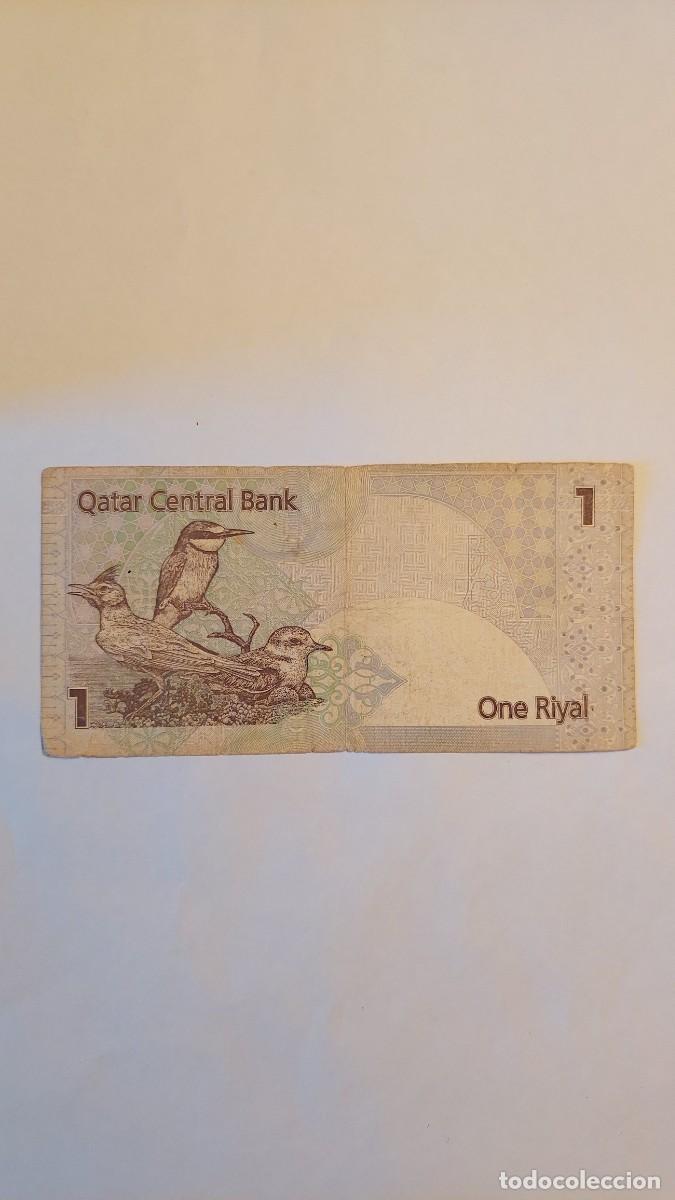 Notas Internacionais: Billete 1 Riyal Catar 2003