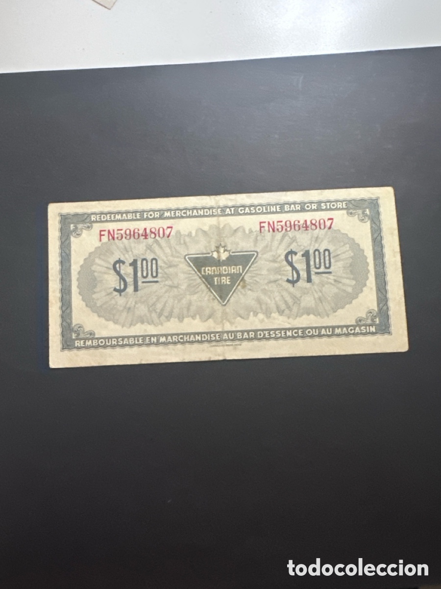 Billetes extranjeros: Billete de Canad&aacute; de 1 dollar a&ntilde;o 1974 - Foto 2