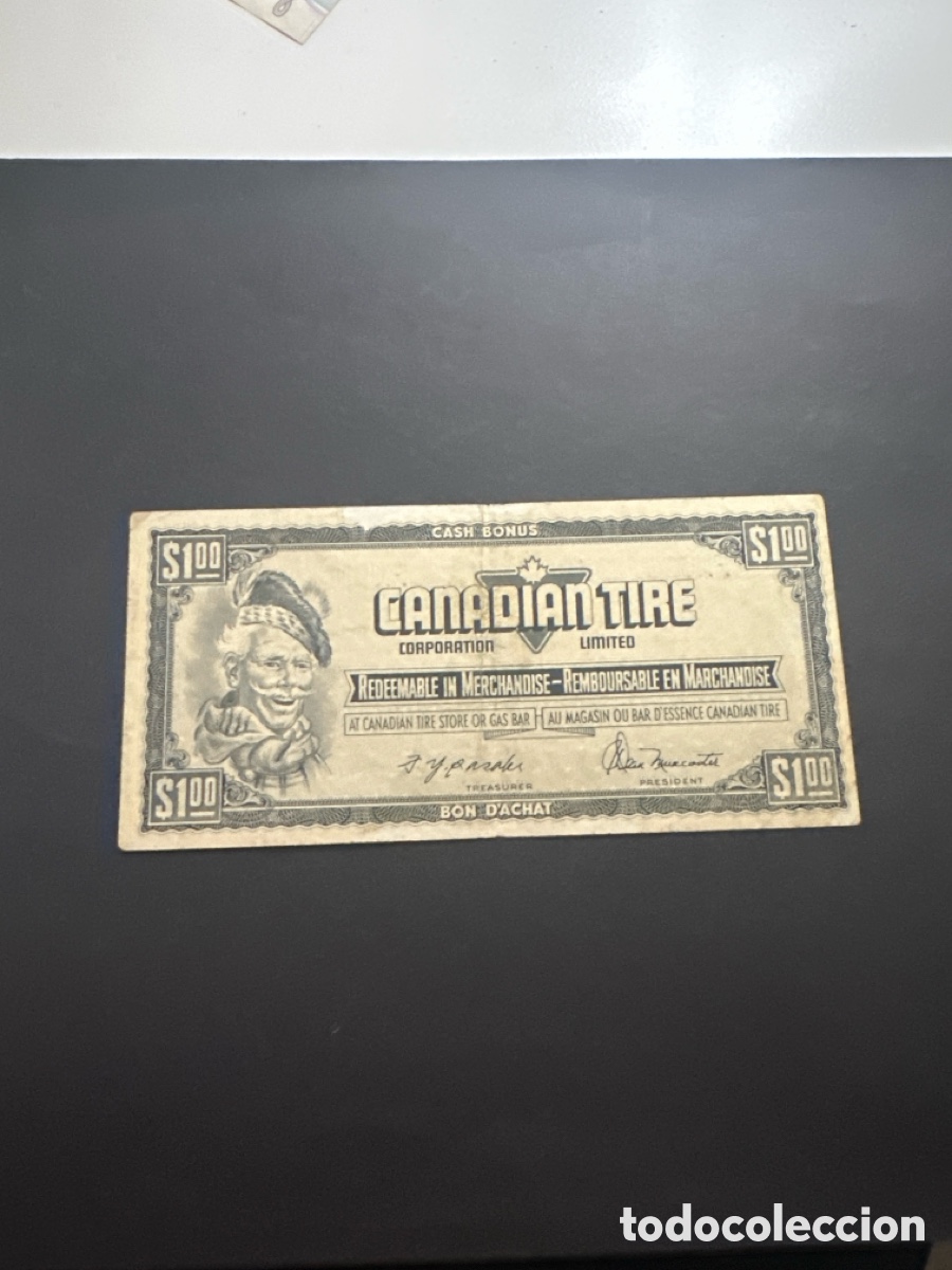 Billetes extranjeros: Billete de Canad&aacute; de 1 dollar a&ntilde;o 1974 - Foto 1