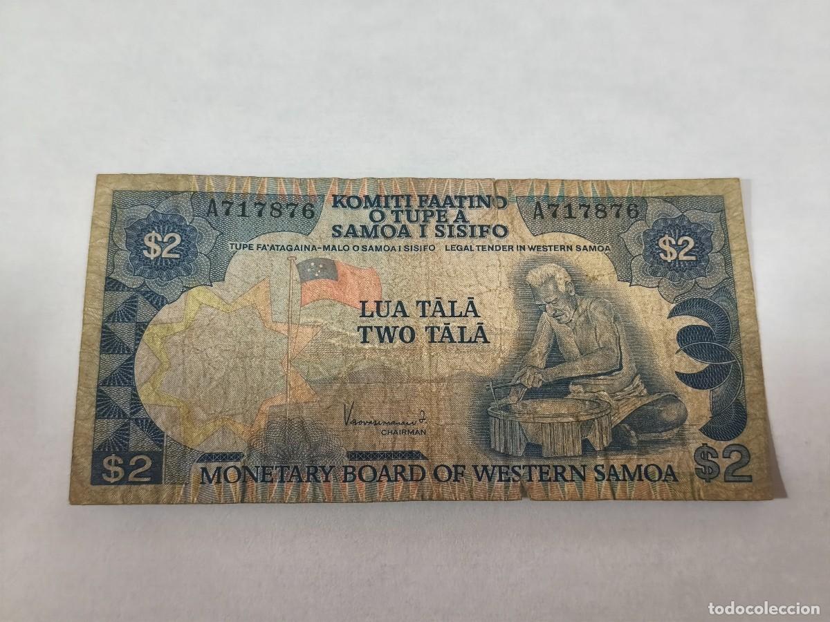 Billetes extranjeros: Western Samoa 2tala 1980 - Foto 1