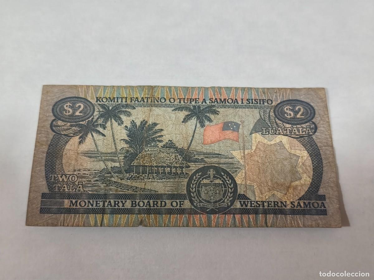 Billetes extranjeros: Western Samoa 2tala 1980 - Foto 2