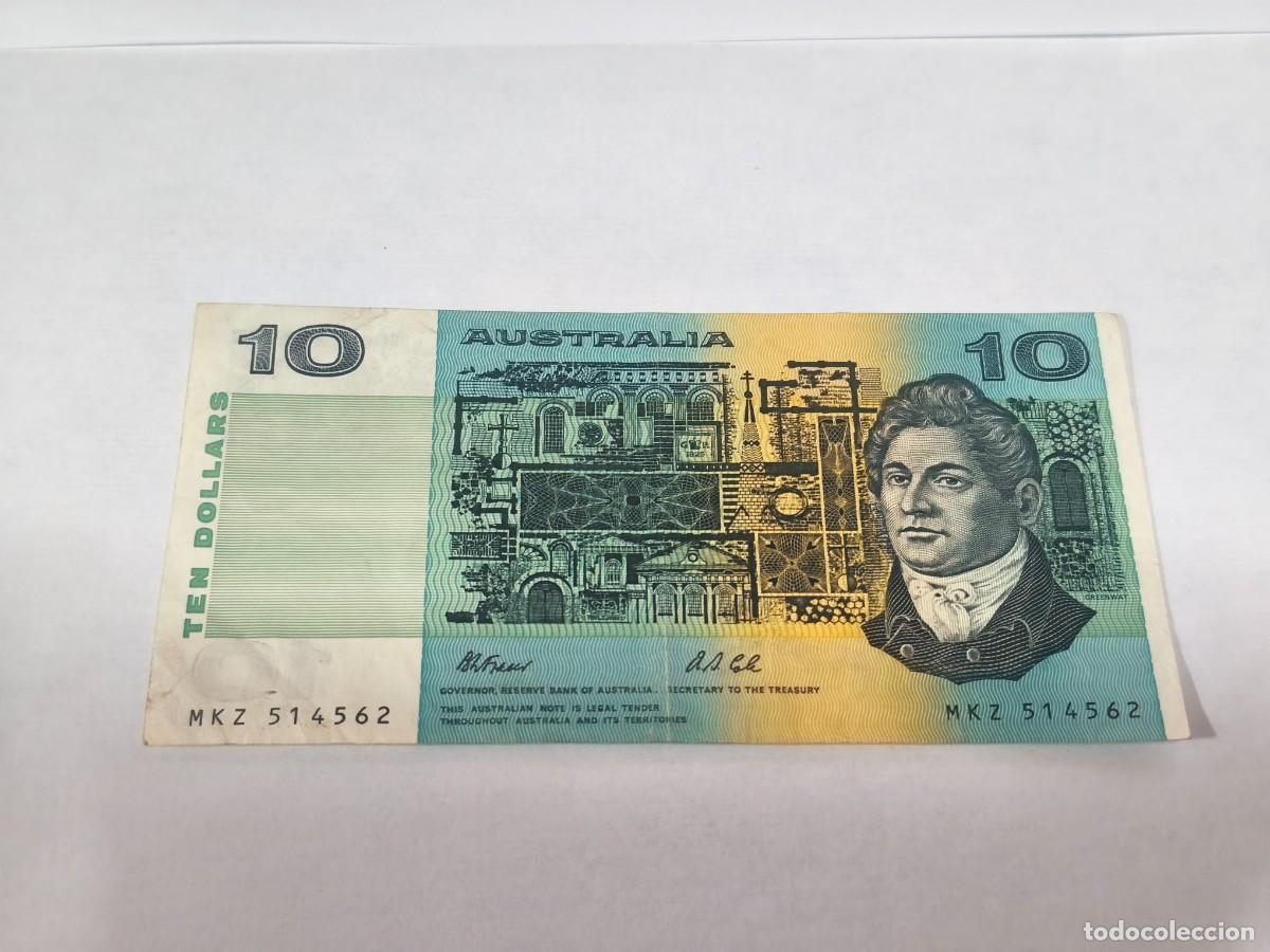Billetes extranjeros: Australia 10dolares VF. - Foto 1