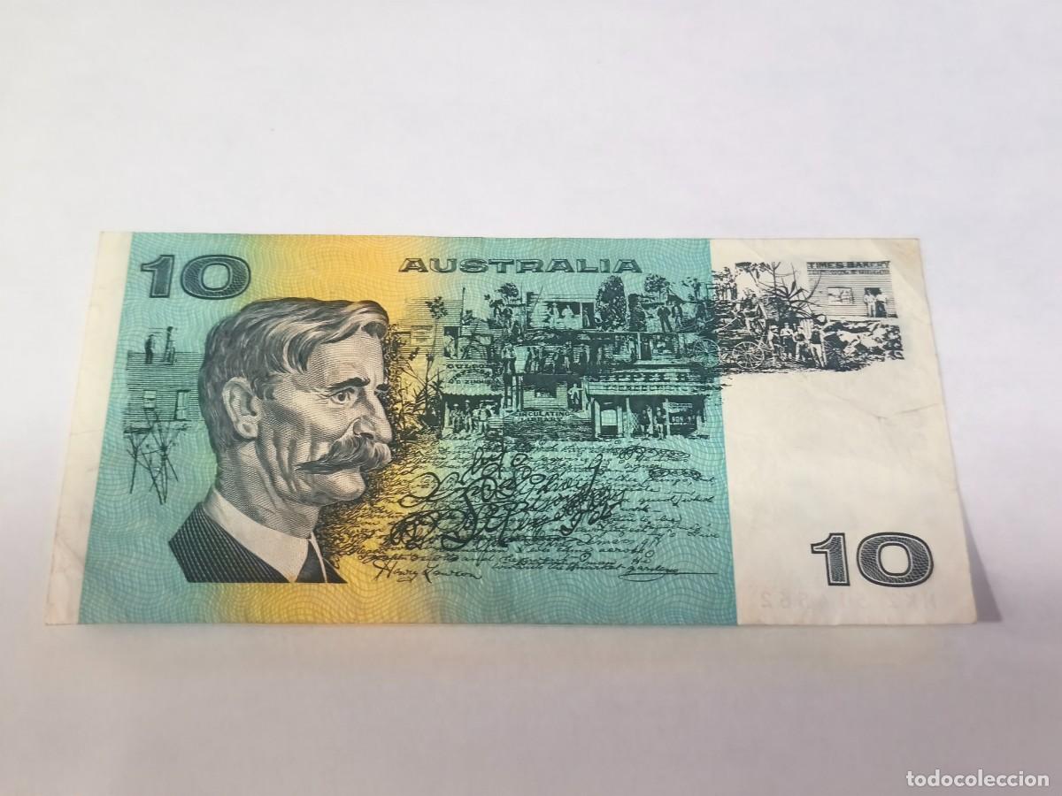 Billetes extranjeros: Australia 10dolares VF. - Foto 2
