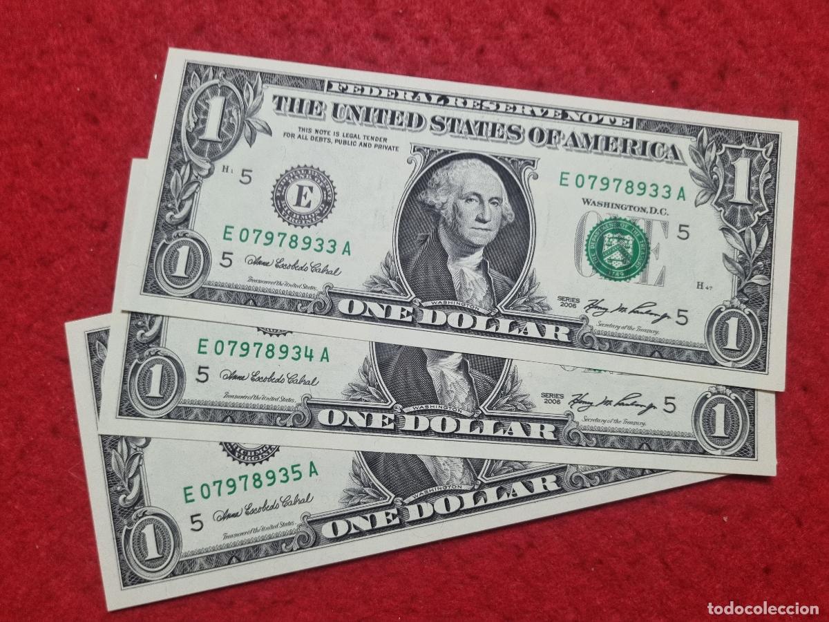Billetes extranjeros: 1 BILLETE 1 DOLAR ESTADOS UNIDOS USA 2006 NUEVO SIN CIRCULAR ORIGINAL KU