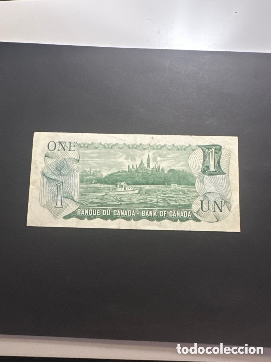 Billetes extranjeros: Billete de Canad&aacute; de 1 dollar a&ntilde;o 1973 - Foto 2