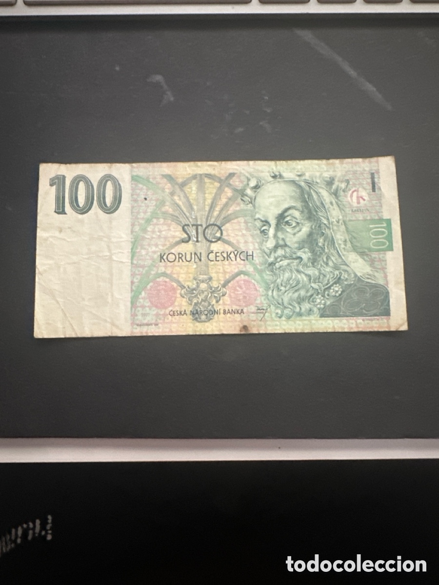 Billetes extranjeros: Billete de Chekia 100 coronas