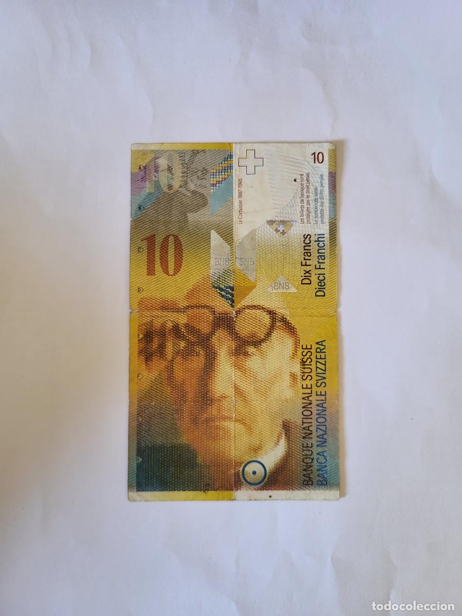 Billetes extranjeros: Billete 10 Francos Suizos 2006