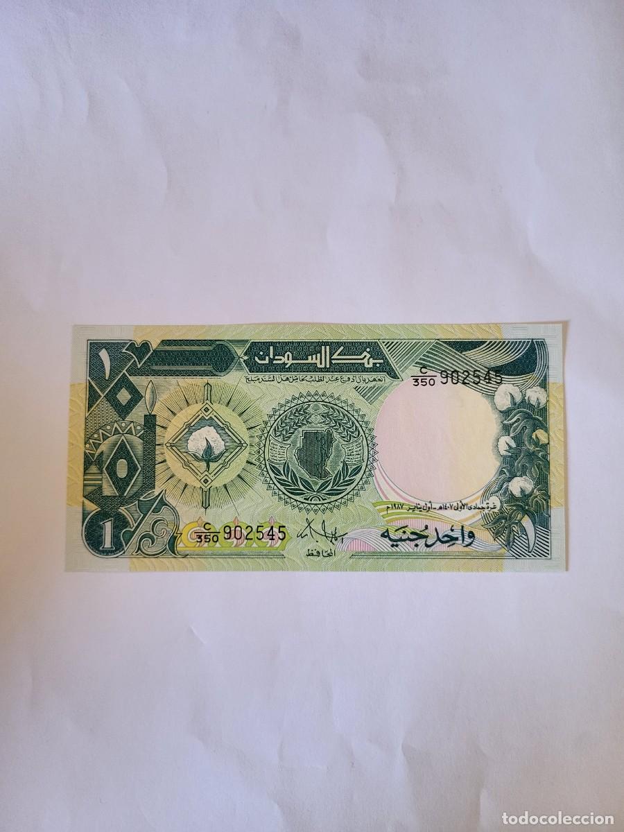 Billetes extranjeros: Billete de 1 Libra de Sud&aacute;n (1987) - Foto 1