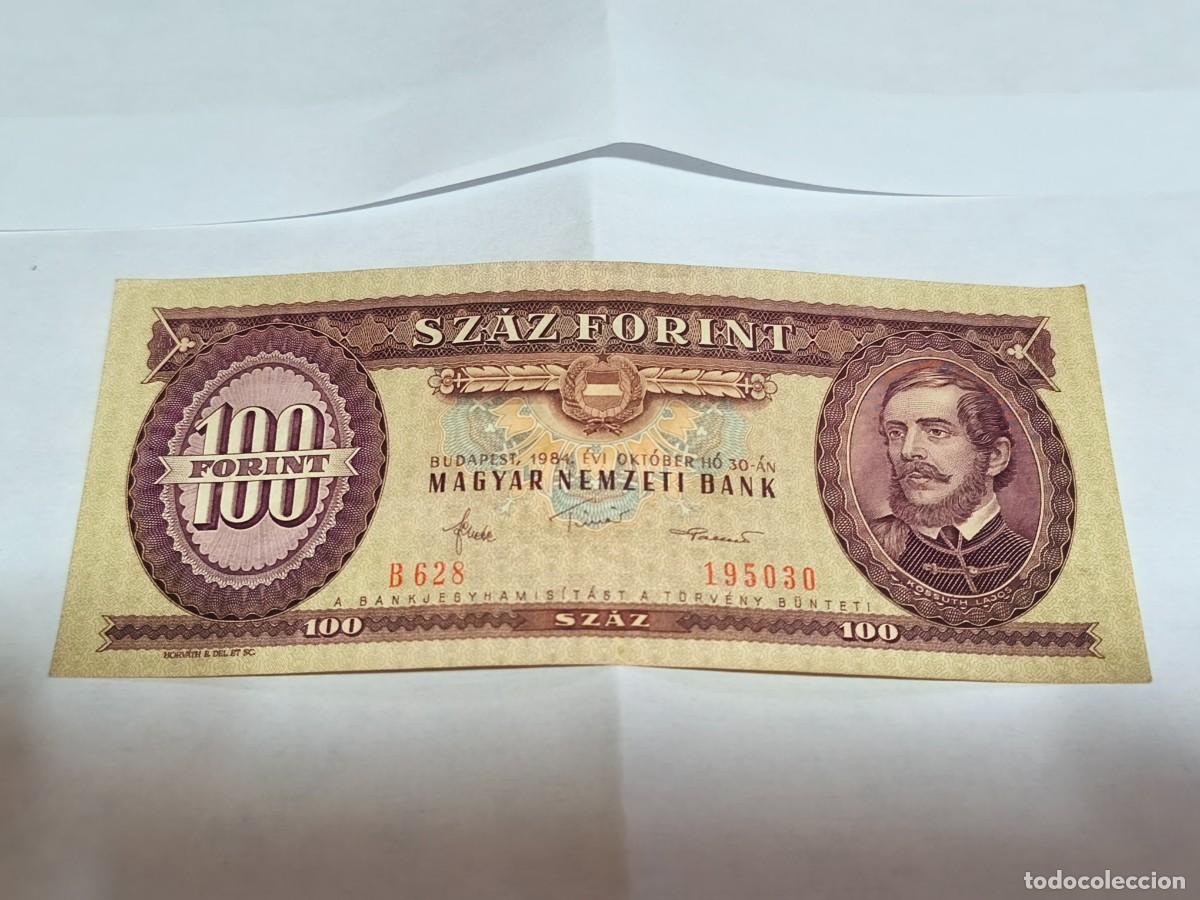 Billetes extranjeros: Hungr&iacute;a 100Forint 1984 VF. - Foto 1
