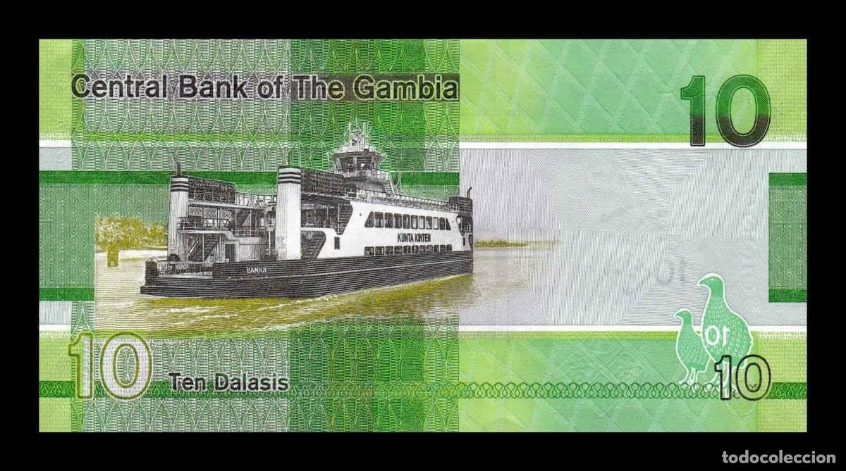 Billetes extranjeros: Gambia 10 Dalasis 2023 Pick 38c Sc Unc - Foto 2