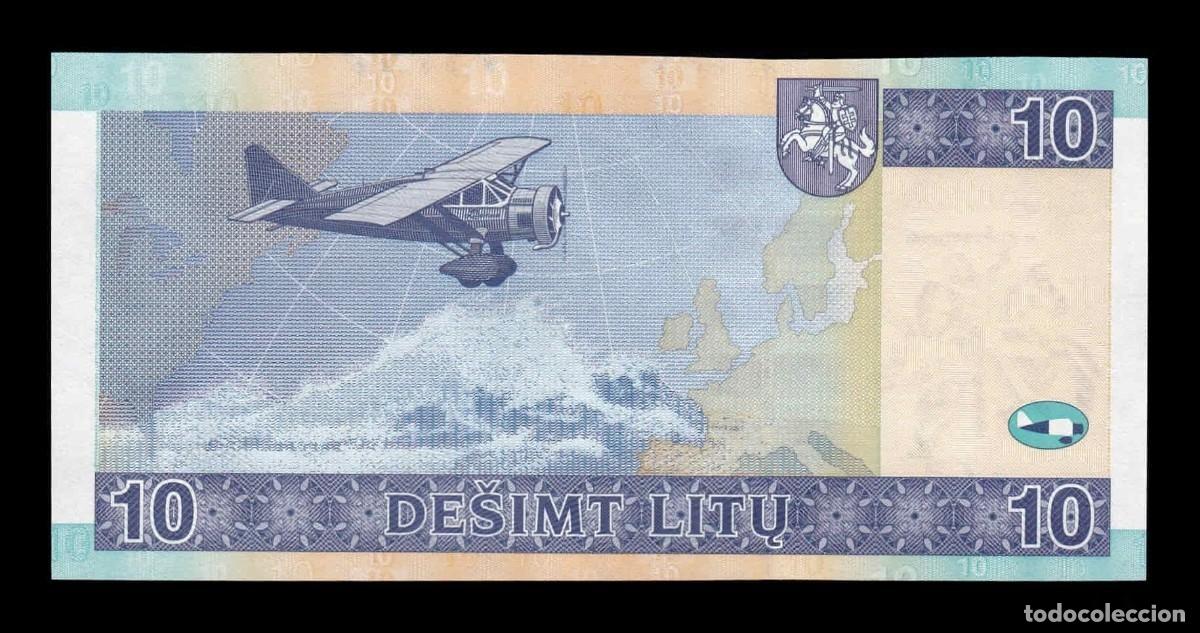 Billetes extranjeros: Lituania 10 Litu 2007 Pick 68 Sc Unc - Foto 2
