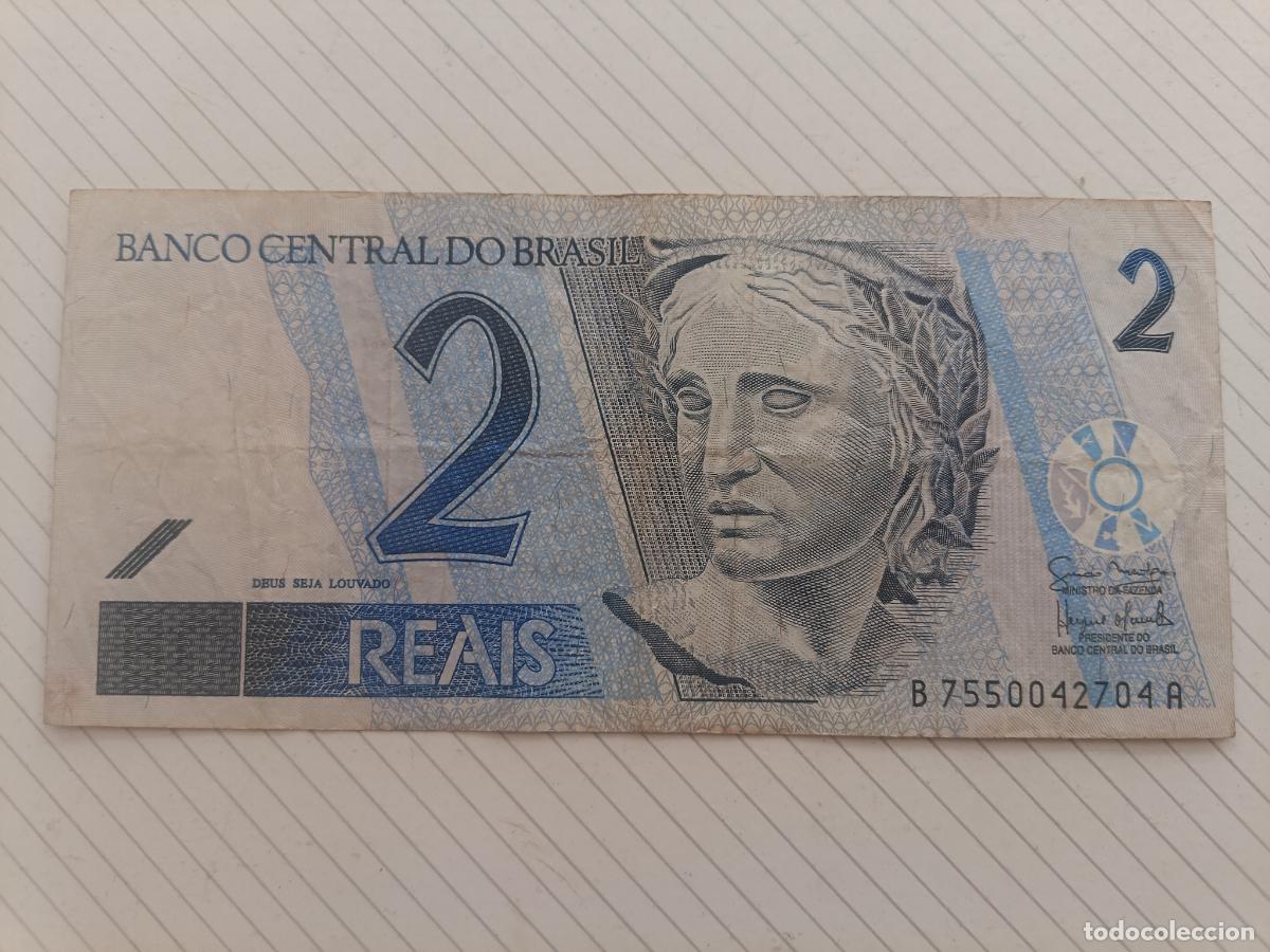 Billetes extranjeros: BRASIL - BILLETE DE 2 REAIS - Foto 1