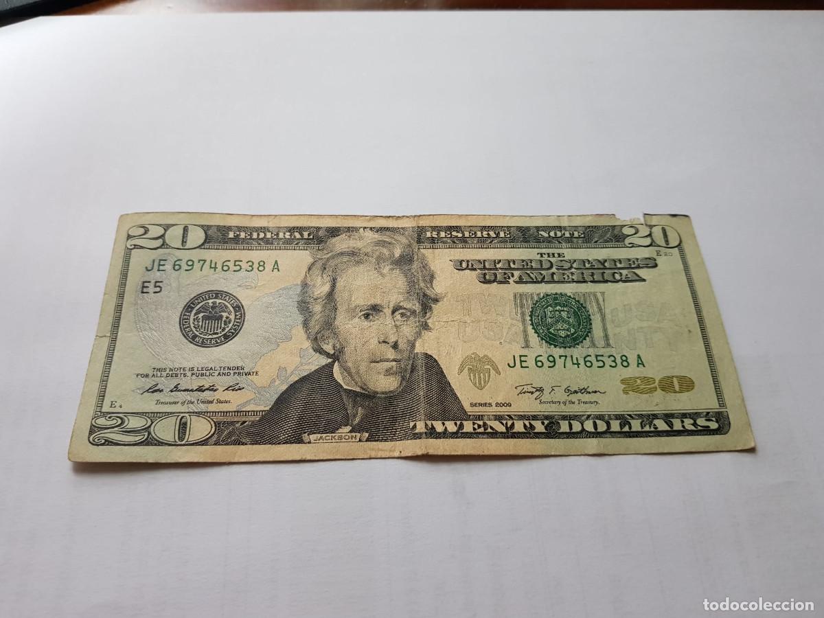 Billetes extranjeros: ESTADOS UNIDOS-20 DOLARES-2009 - Foto 1