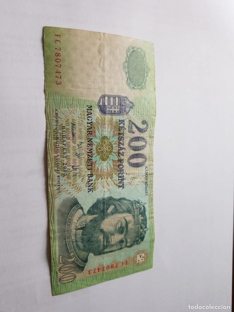 Billetes extranjeros: HUNGRIA-200 FORINT-2005