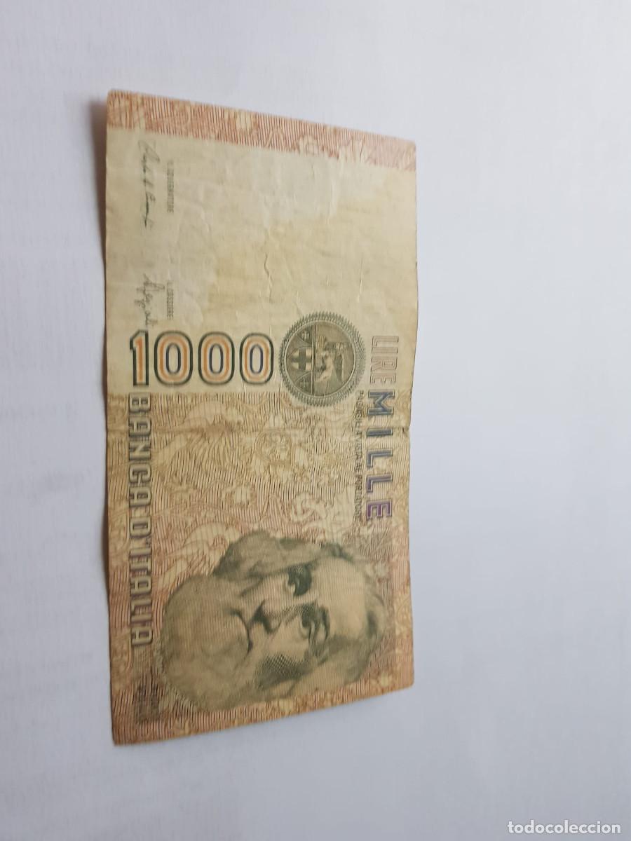 Billetes extranjeros: ITALIA-1000 LIRAS-1982