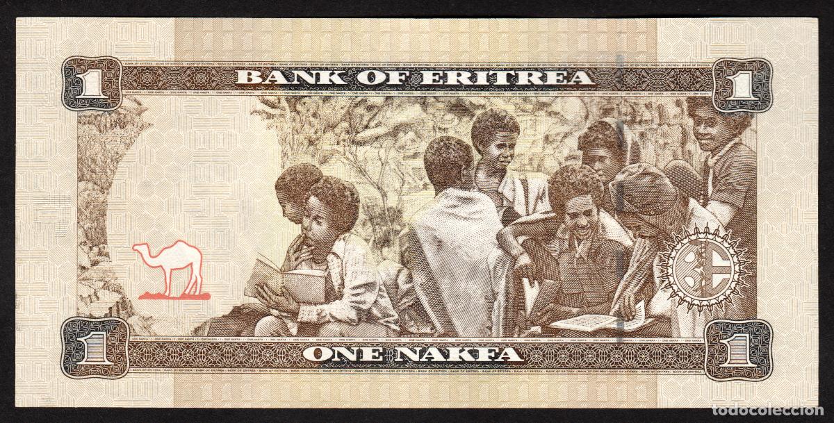 Billetes extranjeros: ERITREA. 1 nakfa 24.05. 2015. - Foto 2