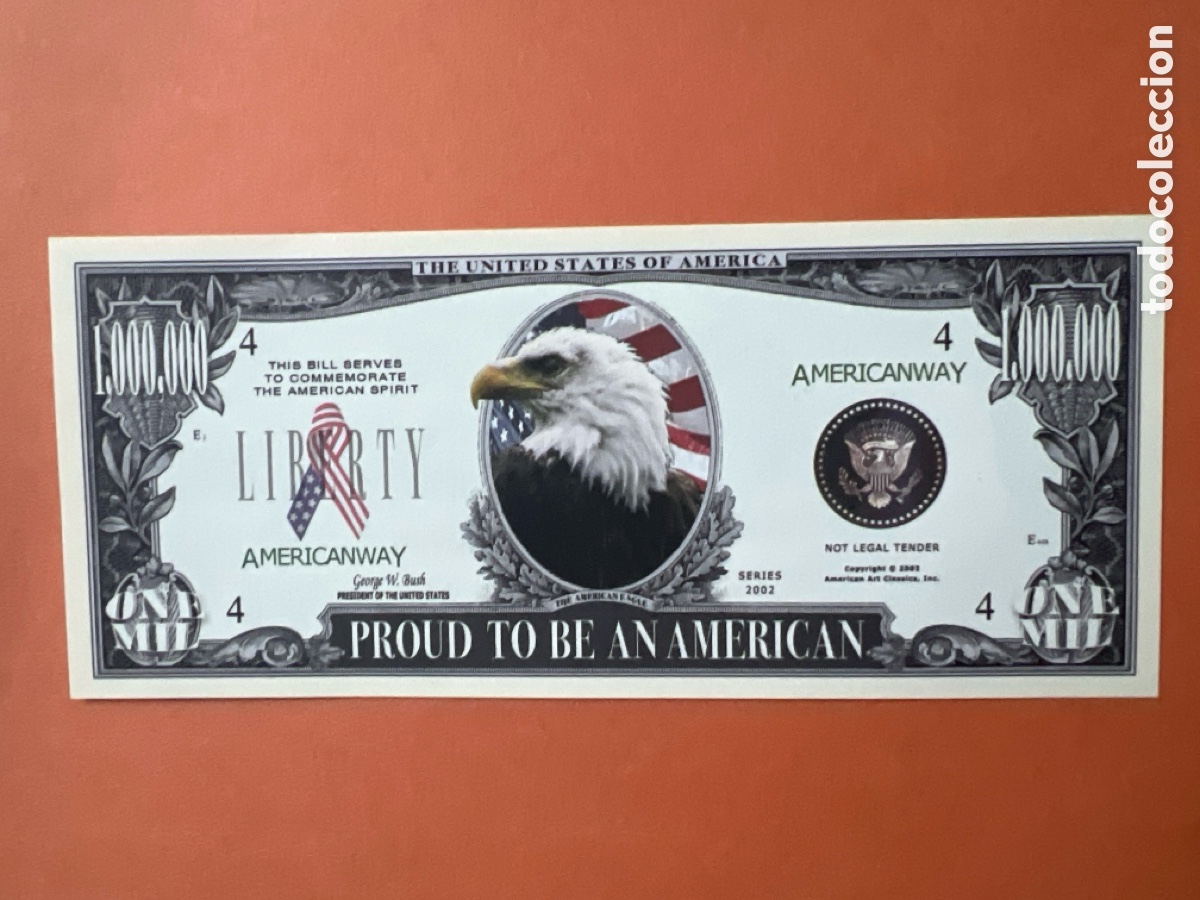 Billetes extranjeros: 105B. BILLETE DE FANTAS&Iacute;A - UNITED STATES OF AM&Eacute;RICA