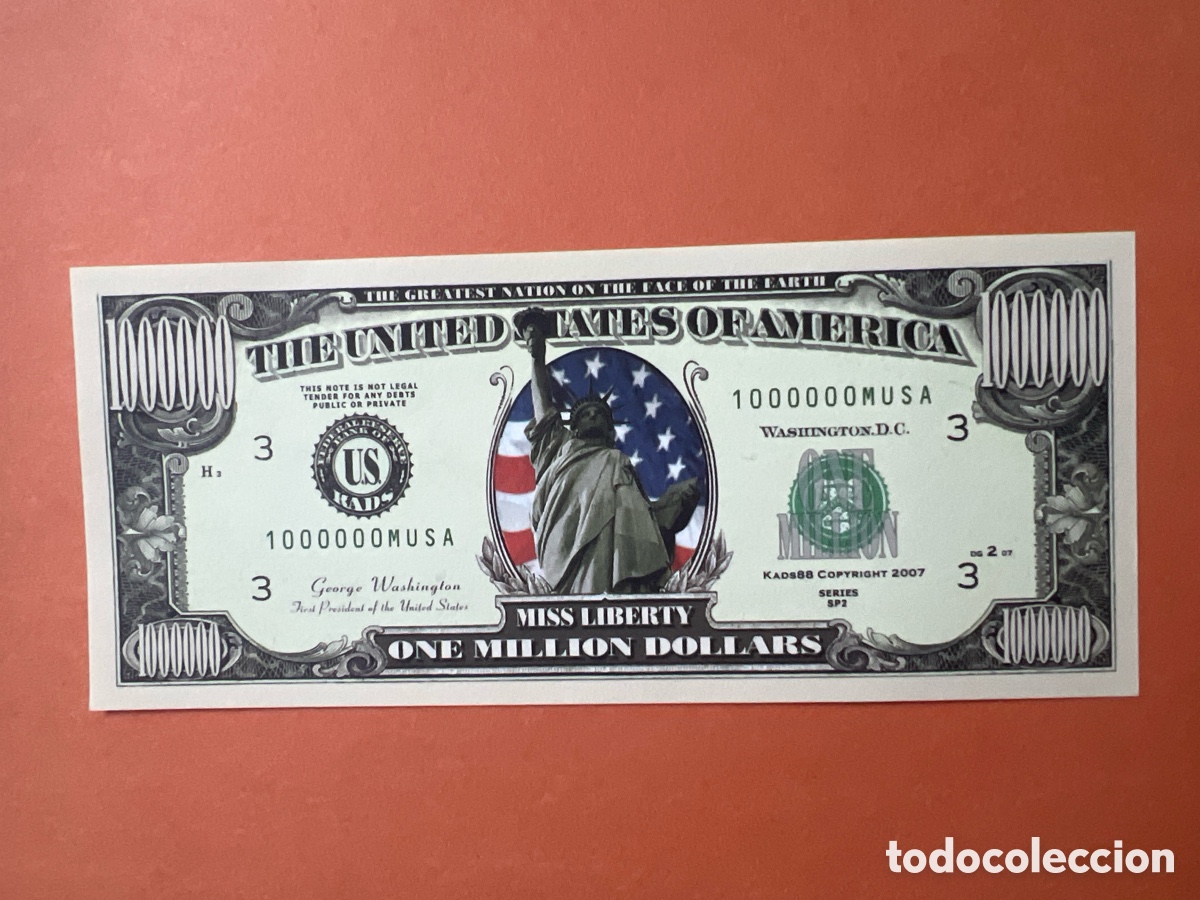 Billetes extranjeros: 105B. BILLETE DE FANTAS&Iacute;A - UNITED STATES OF AM&Eacute;RICA