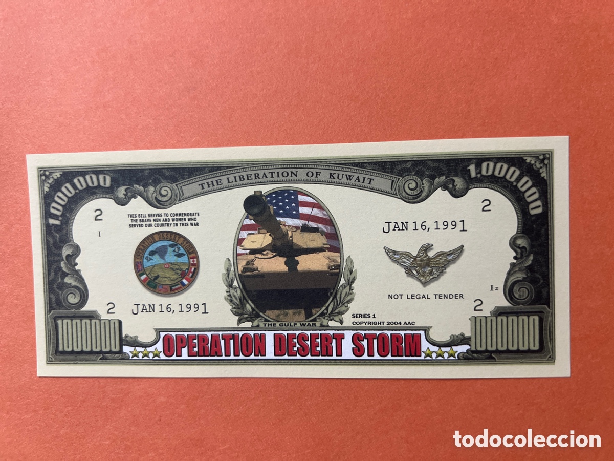 Billetes extranjeros: 158B. BILLETE DE FANTAS&Iacute;A - UNITED STATES OF AM&Eacute;RICA