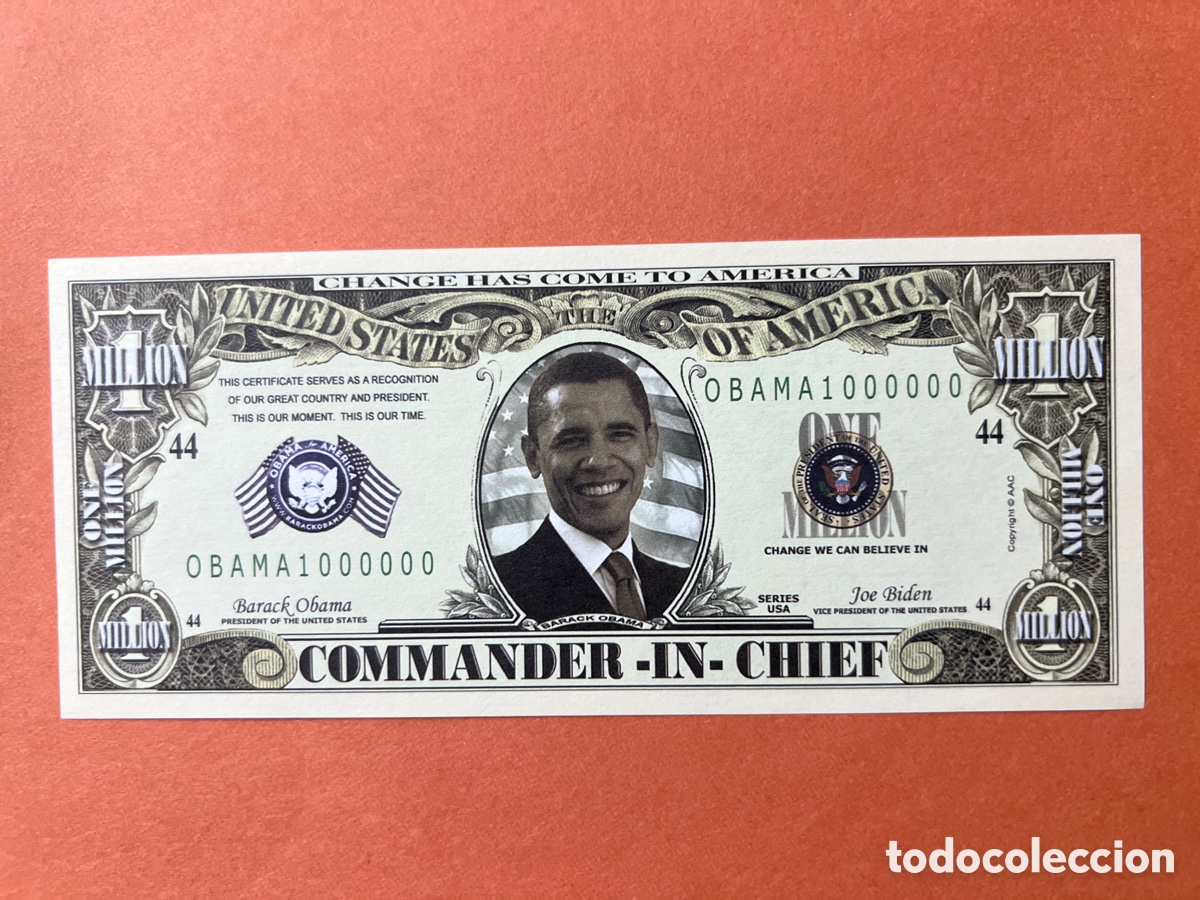Billetes extranjeros: 158B. BILLETE DE FANTAS&Iacute;A - UNITED STATES OF AM&Eacute;RICA