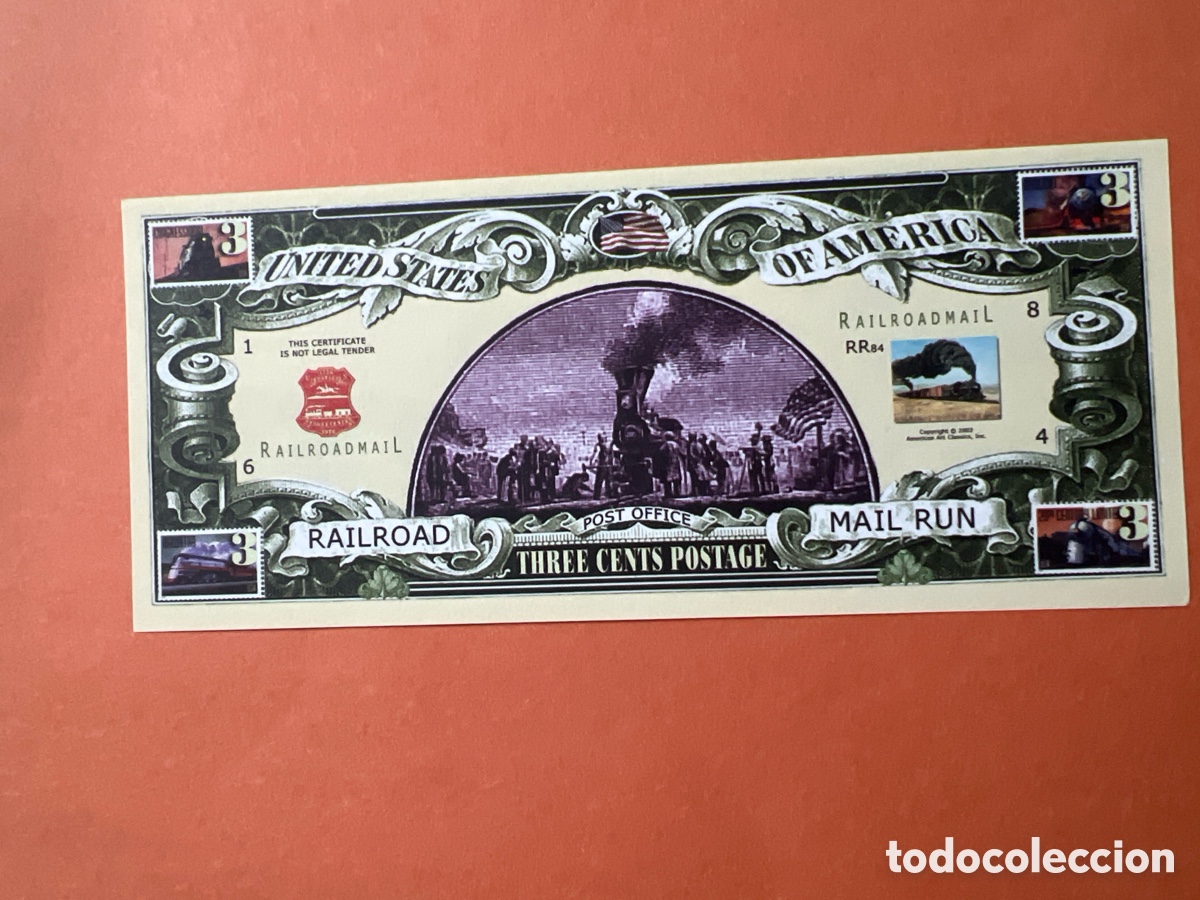 Billetes extranjeros: 158B. BILLETE DE FANTAS&Iacute;A - UNITED STATES OF AM&Eacute;RICA