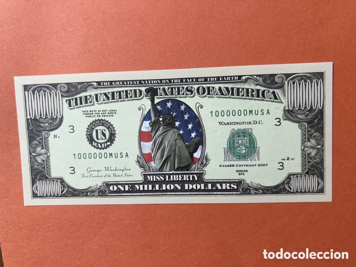 Billetes extranjeros: 174B. BILLETE DE FANTAS&Iacute;A - UNITED STATES OF AM&Eacute;RICA