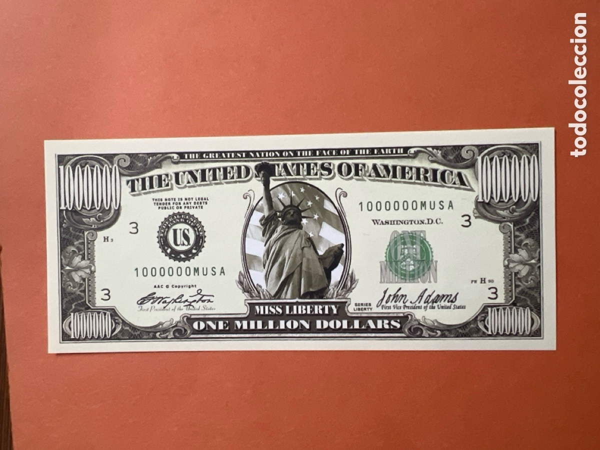 Billetes extranjeros: 174B. BILLETE DE FANTAS&Iacute;A - UNITED STATES OF AM&Eacute;RICA