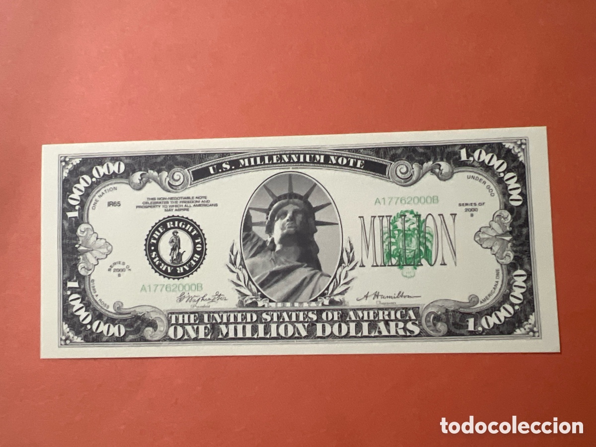 Billetes extranjeros: 174B. BILLETE DE FANTAS&Iacute;A - UNITED STATES OF AM&Eacute;RICA