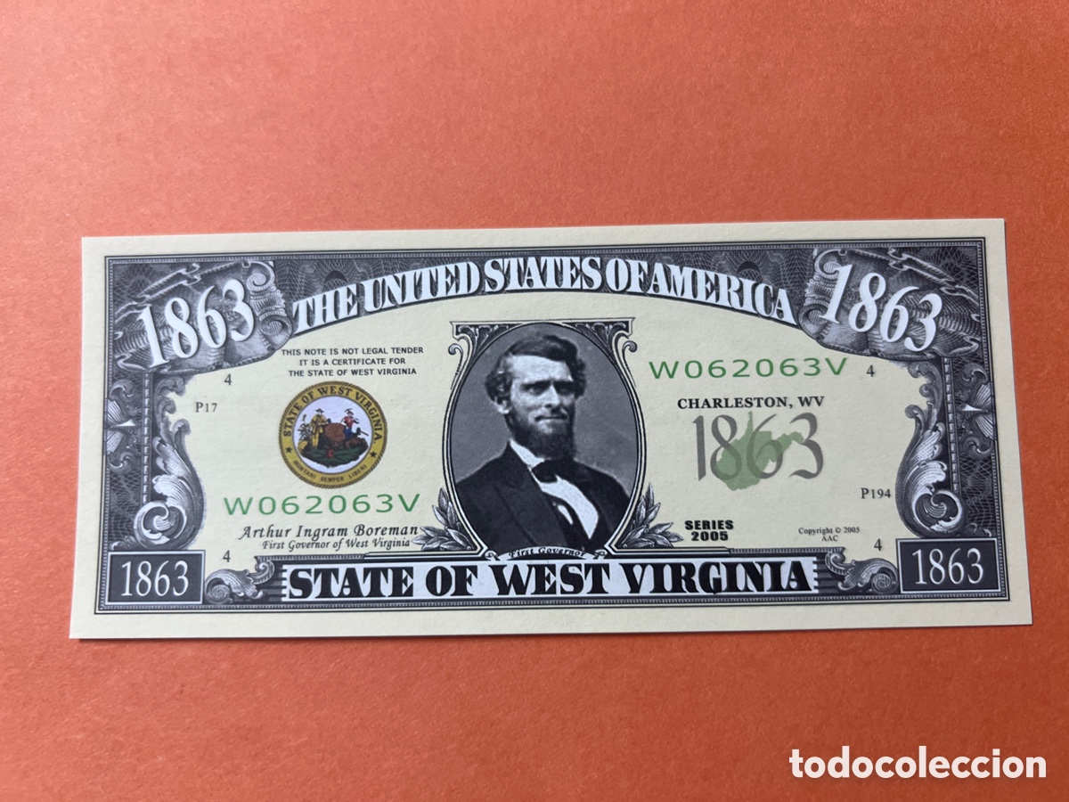 Billetes extranjeros: 174B. BILLETE DE FANTAS&Iacute;A - UNITED STATES OF AM&Eacute;RICA