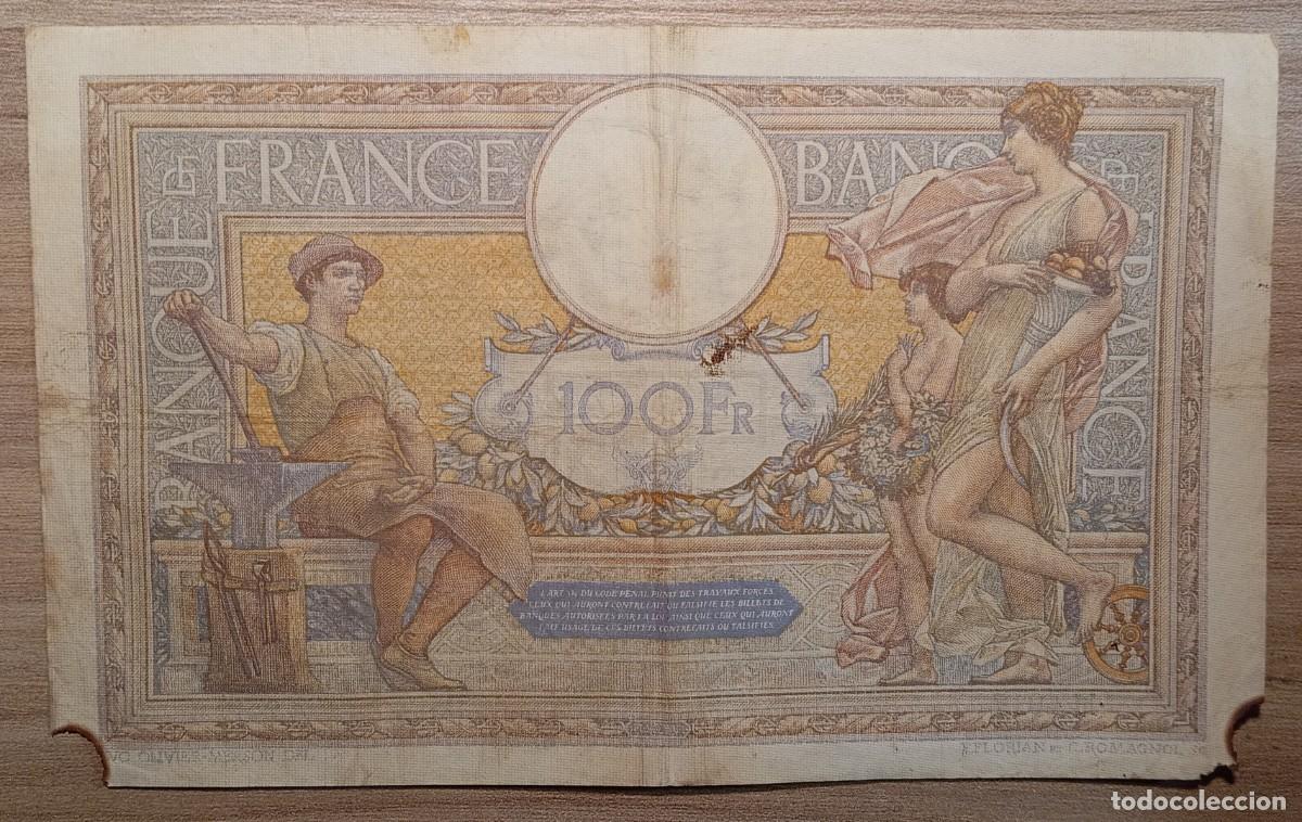 Billetes extranjeros: Francia 100 francos 1933 pick 78B - Foto 2