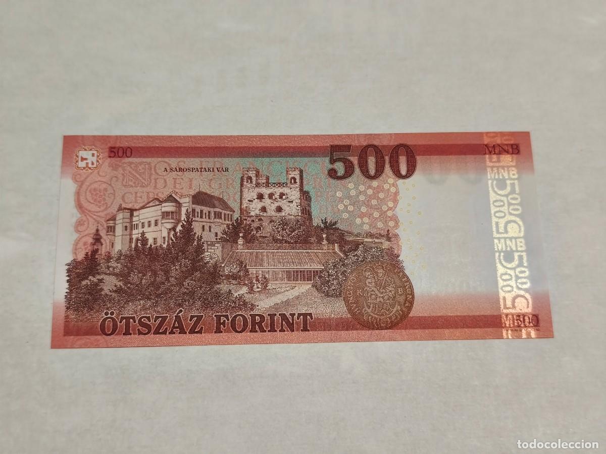 Billetes extranjeros: Hungr&iacute;a 500forint 2018 UNC. - Foto 2