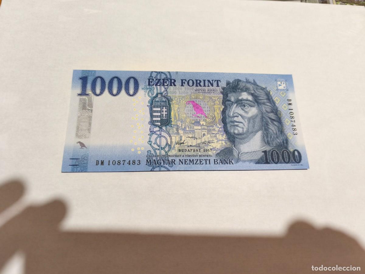 Billetes extranjeros: Hungr&iacute;a 1000forint 2017 XF. - Foto 1