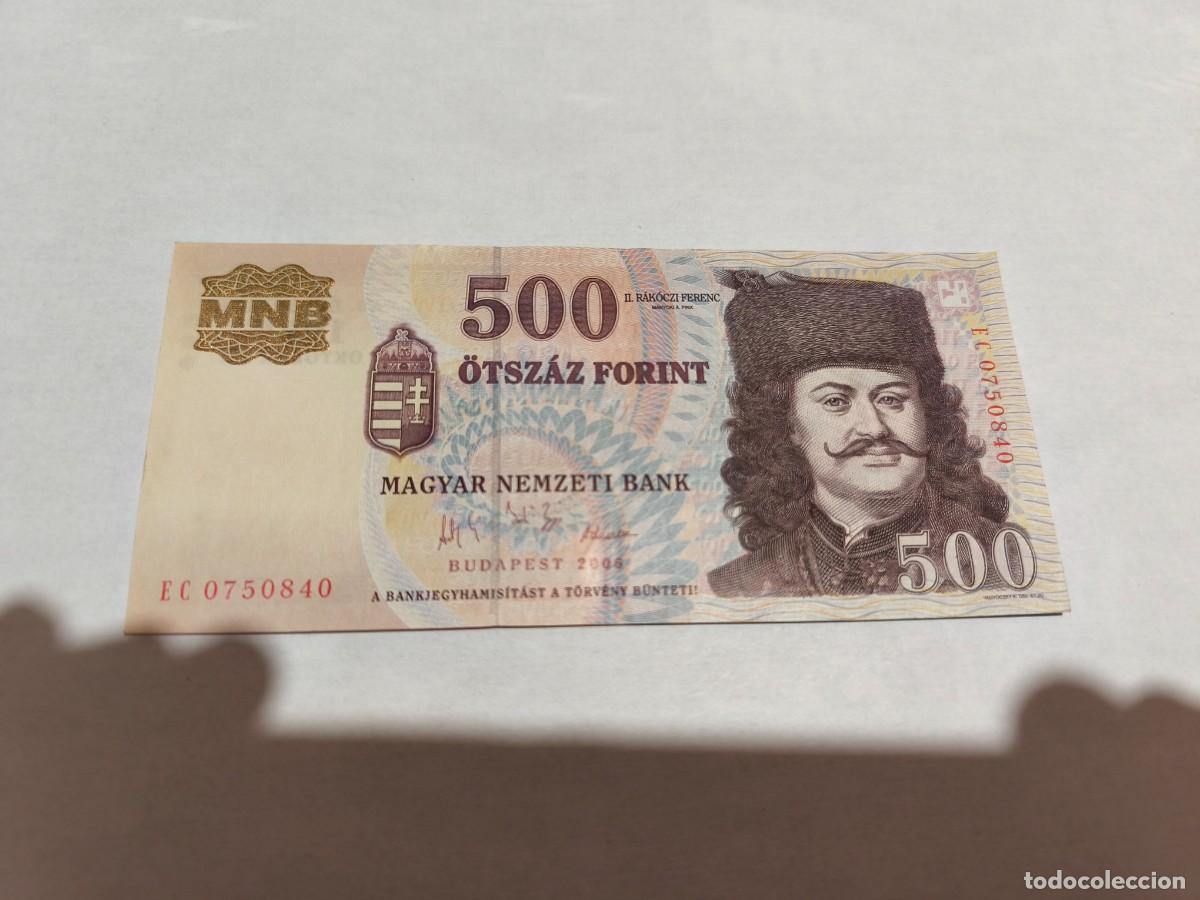 Billetes extranjeros: Hungr&iacute;a 500forint 2006 XF.