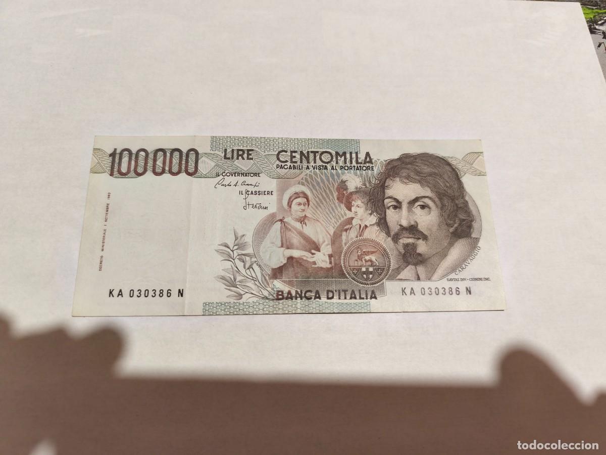Billetes extranjeros: Italia 100000liras 1983 VF.