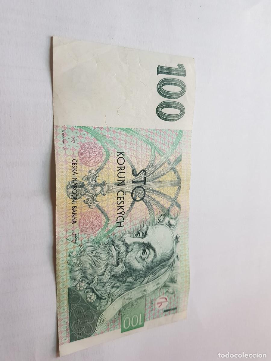 Billetes extranjeros: REPUBLICA CHECA- 100 KORUN-1997