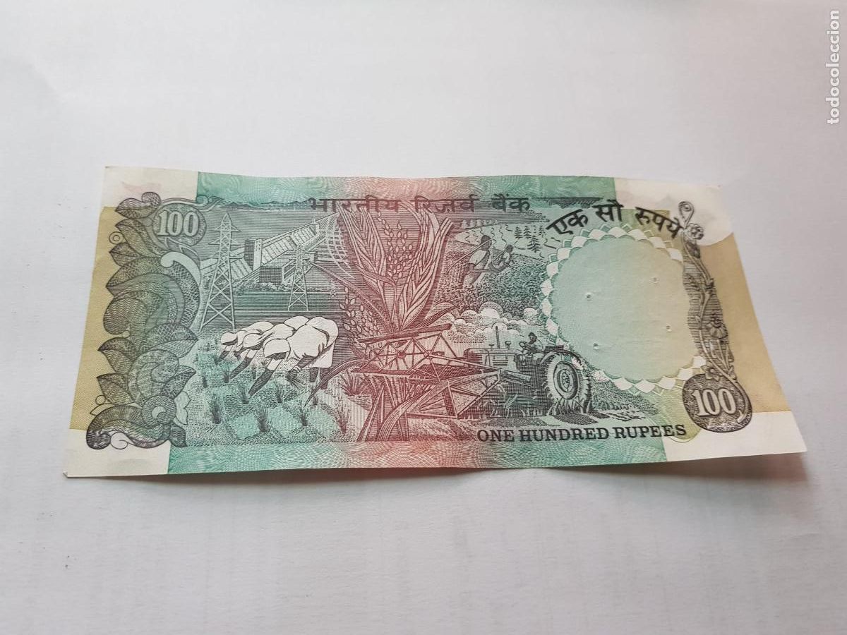 Billetes extranjeros: INDIA-100 RUPIAS-2004 - Foto 2