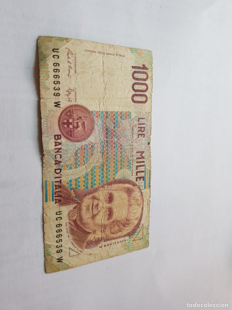 Billetes extranjeros: ITALIA- 1000 LIRAS-1980