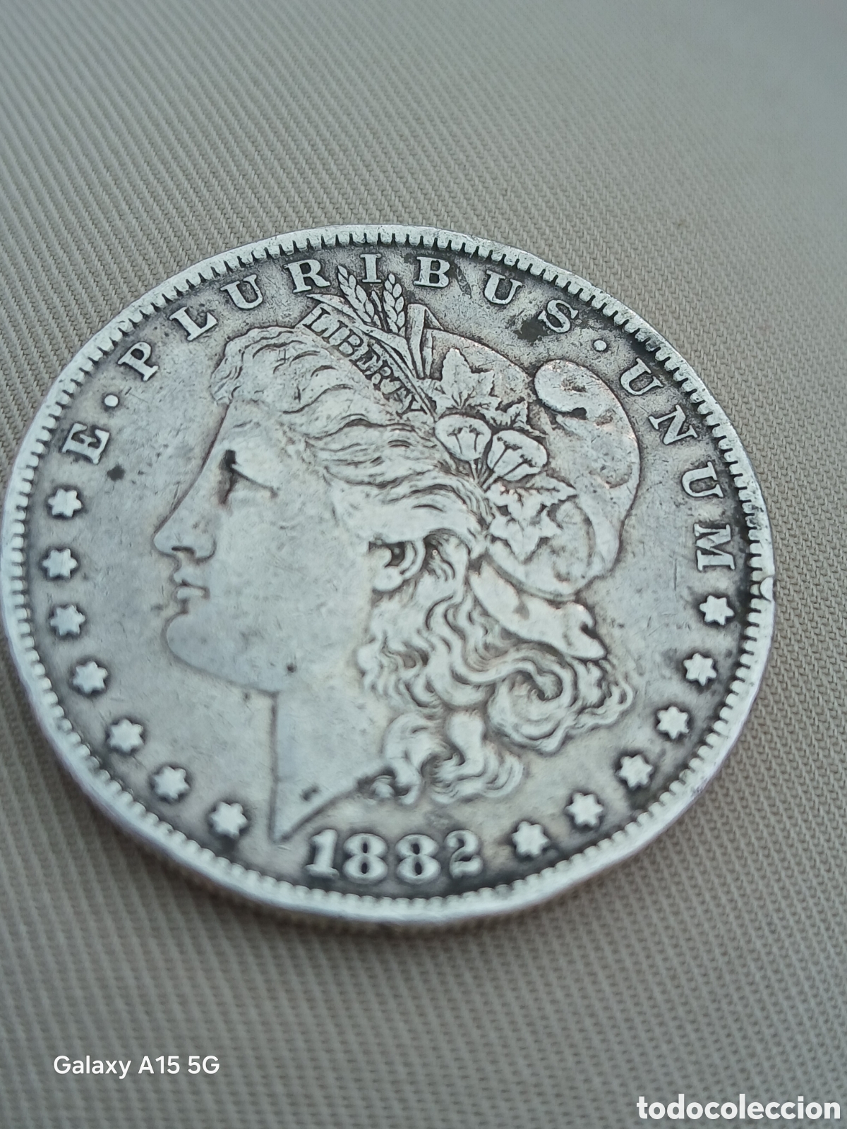Billetes extranjeros: MONEDA PLATA ESTADOS UNIDOS DOLAR MORGAN 1882