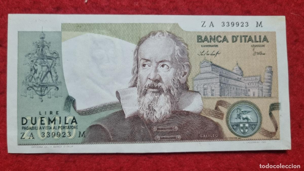 Billetes extranjeros: BILLETE ITALIA 2000 LIRAS 1973 EBC ORIGINAL Q11