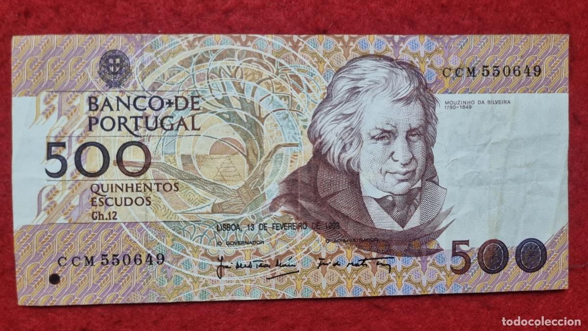 Billetes extranjeros: BILLETE PORTUGAL 500 ESCUDOS 1988 MBC+ T649 ORIGINAL Q11
