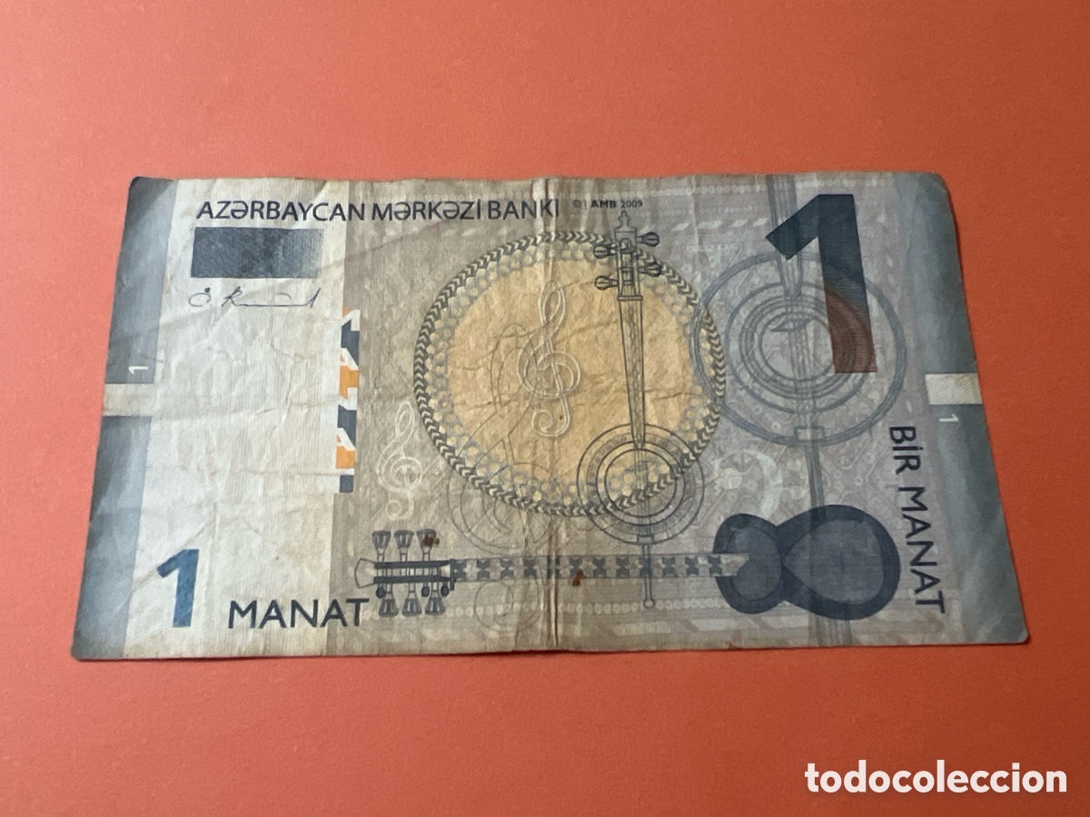 Billetes extranjeros: HB102. BILLETE 1 MANAT 2009 AZERBAIYAN